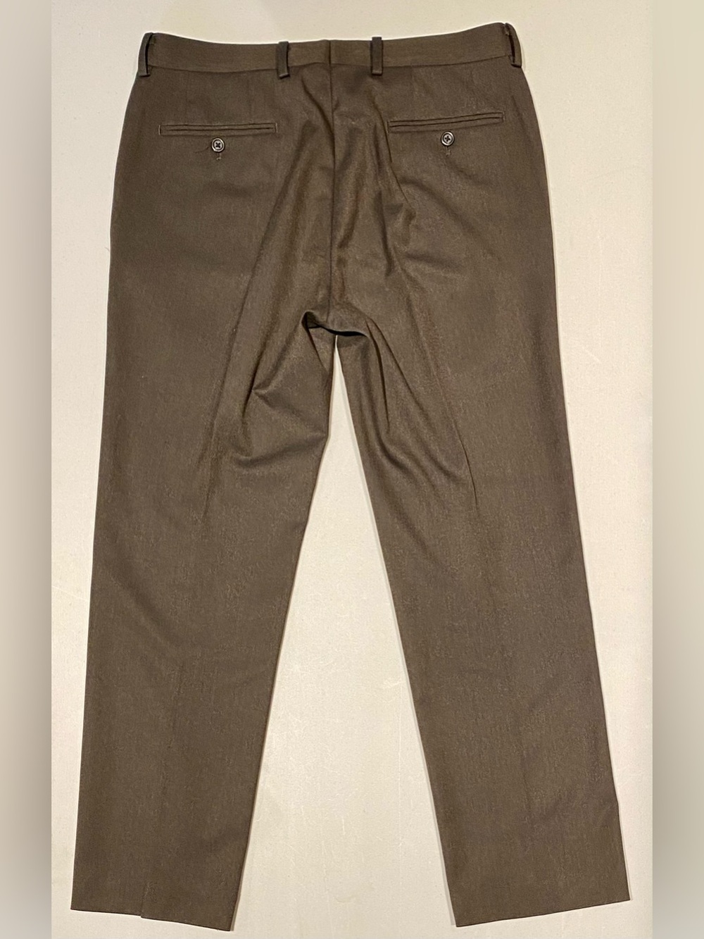 Lauren Ralph Lauren Men's Flat-Front Machine Washable Dress Pants, 33x30 - Picture 2 of 10
